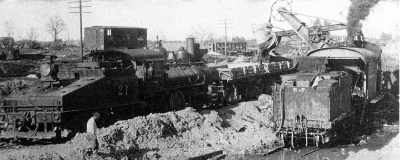 [Picture of construction of second track of Southern Pacific Railroad near Bowman]