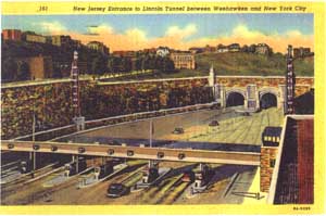 [Postcard of Lincoln Tunnel]
